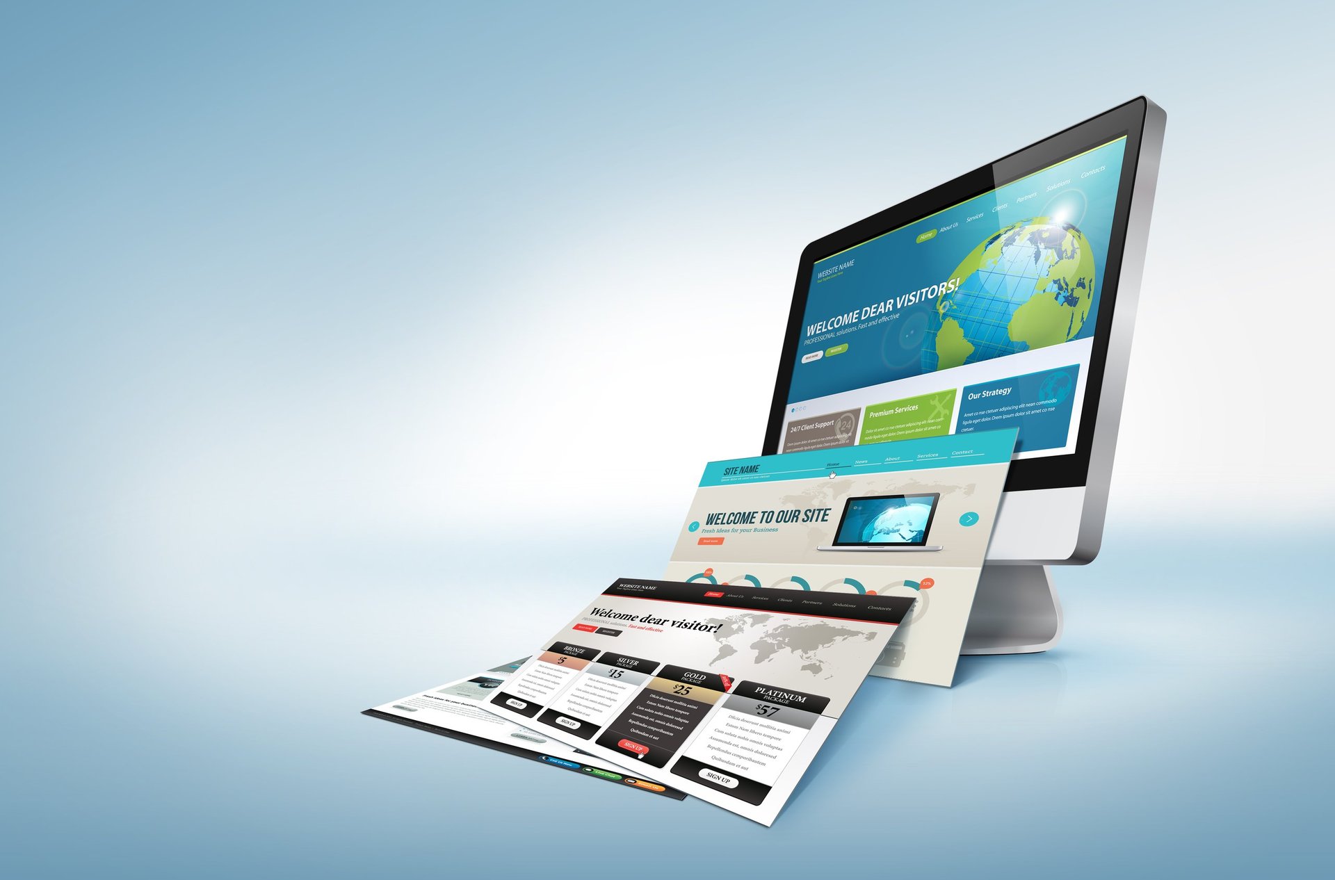 Website design and development