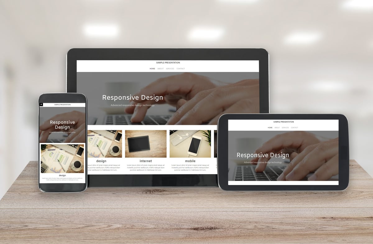 Multi device technology for responsive design concept
